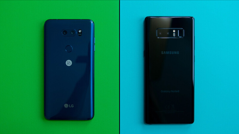 So sánh Samsung Galaxy NOTE 8 và LG V30 - Cuộc chiến 2 người hàng xóm 1